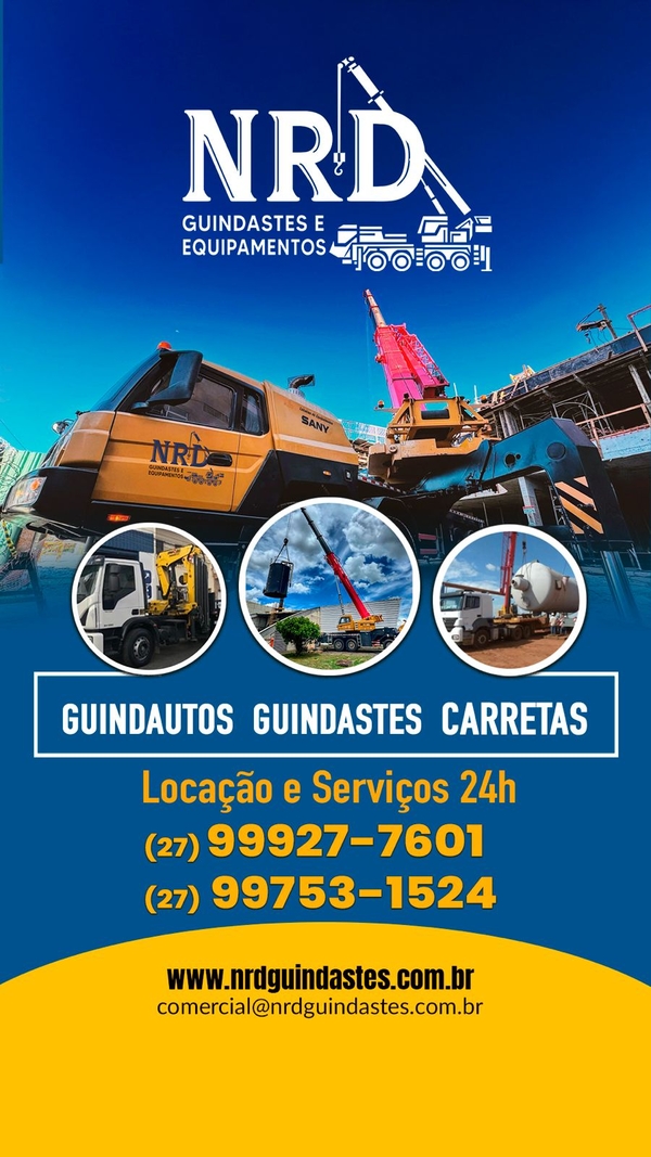 NRD Locações de Guindastes e Equipamentos